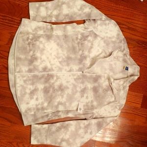 Microfleece performance mock neck zip jacket